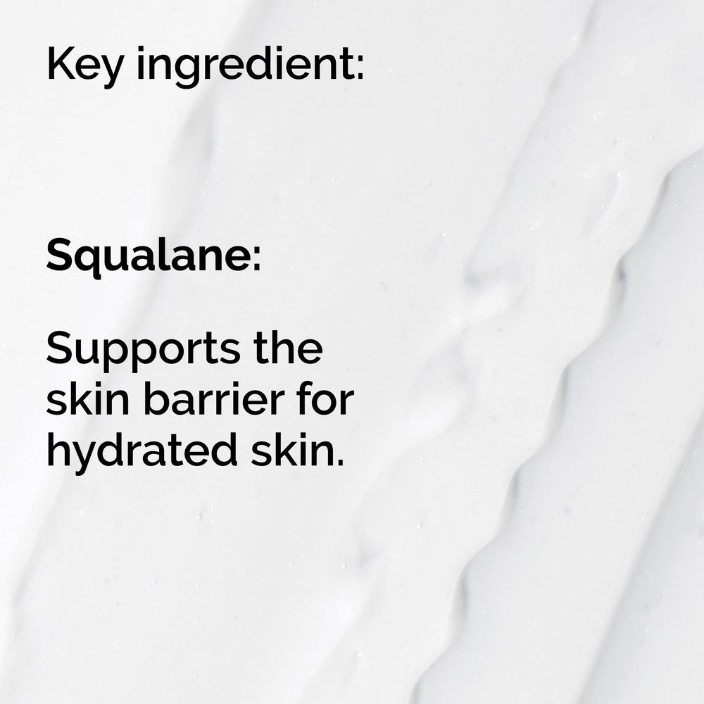 The Ordinary squalane cleanser texture close-up showing balm-to-oil conversion for gentle cleansing