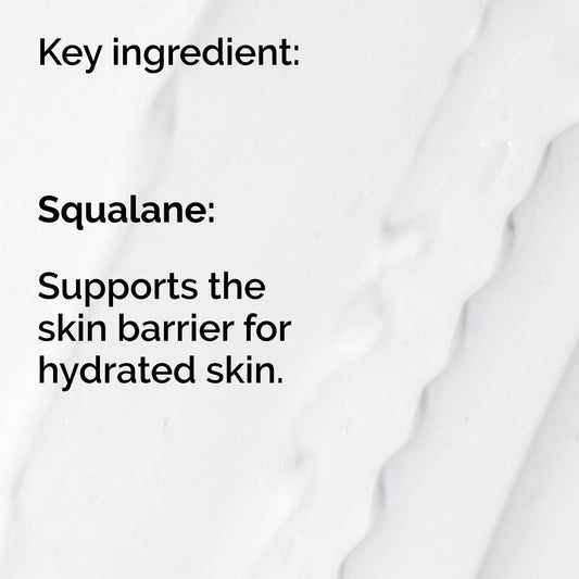 The Ordinary squalane cleanser texture close-up showing balm-to-oil conversion for gentle cleansing