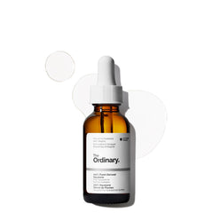 The Ordinary squalane front bottle showing compact 1 fl oz packaging and easy use