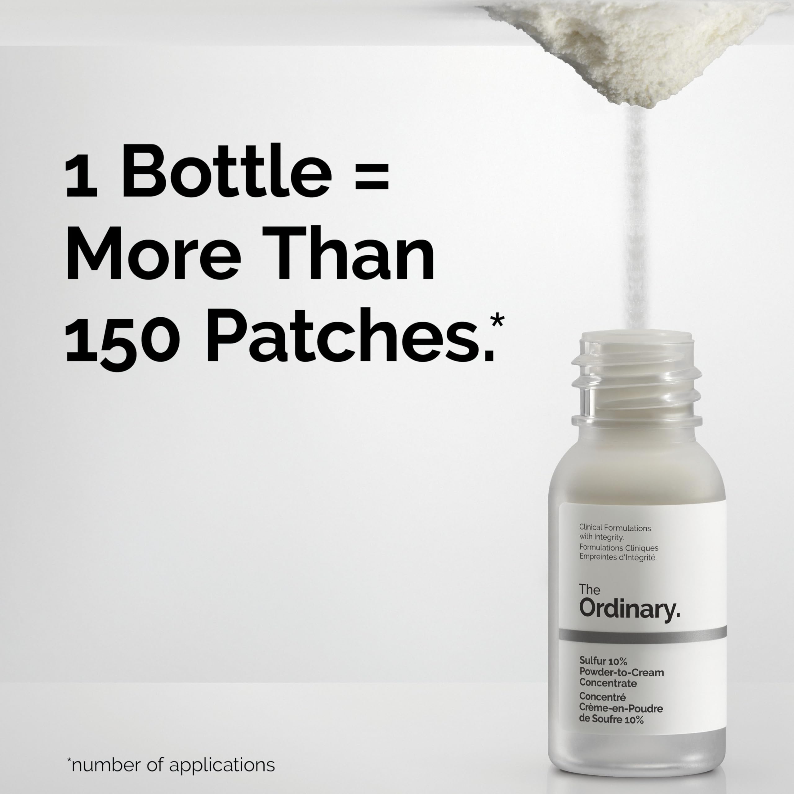 The Ordinary treatment applied on skin showing reduced redness benefit