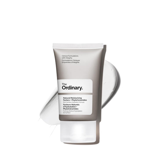 The Ordinary travel front packaging showing compact jar and clear labeling for easy travel