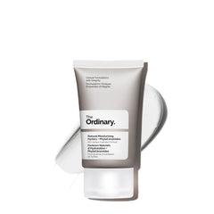 The Ordinary travel front packaging showing compact jar and clear labeling for easy travel