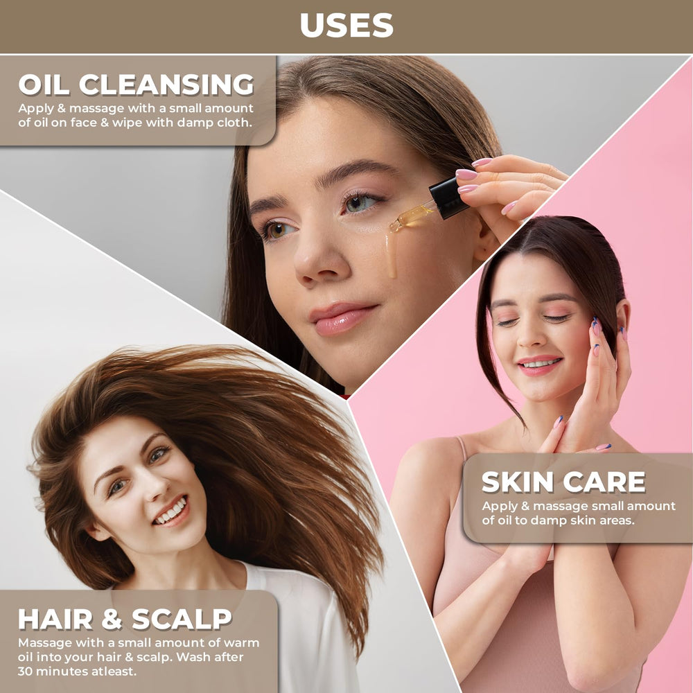 The Organic Forest oil droplet on skin showing smooth texture and absorption