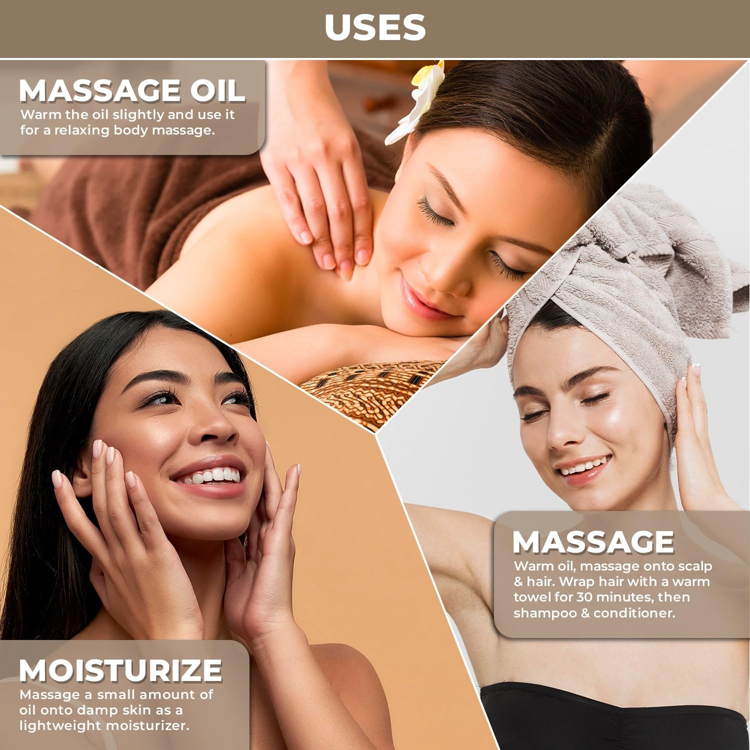The Organic Forest grapeseed oil on hand showing quick absorption and softening