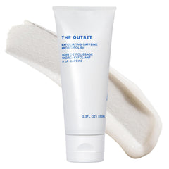 The Outset front packaging showing clean label and compact tube benefit: clear product ID