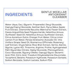 The Outset label and ingredient list close-up showing fragrance-free, vegan formulation