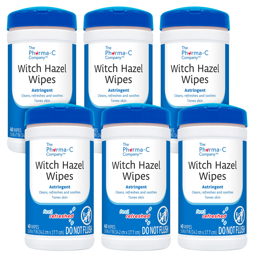 The Pharma-C Company front canister showing branding and wipe count for easy identification