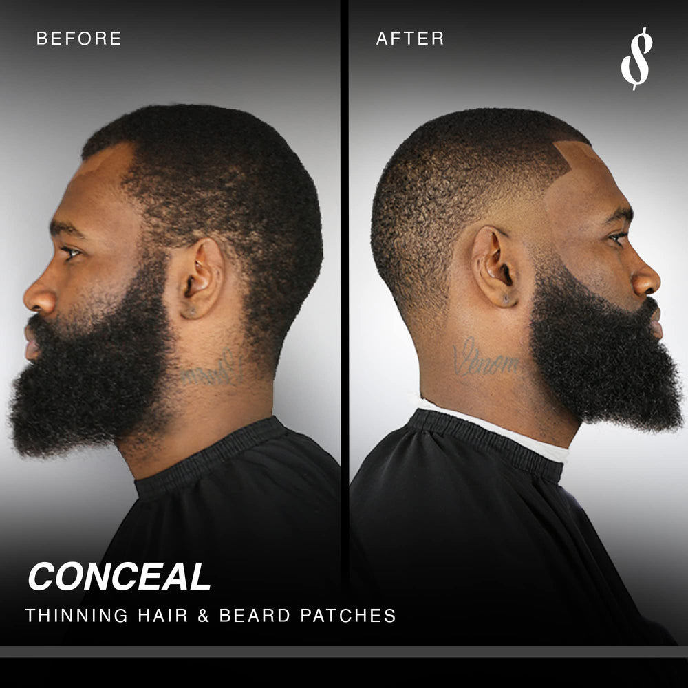The Rich Barber application card detail for sharp hairlines