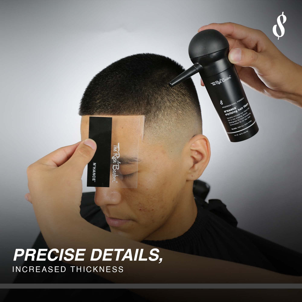 The Rich Barber applicator pump close-up for precise control