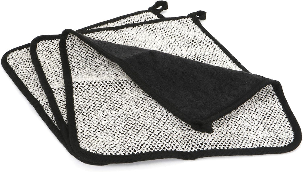 The Rustic Man wash cloth placed in a gym bag ready for post-workout refresh