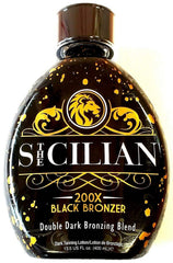 The Sicilian 200X bottle front showing packaging and immediate tint benefit