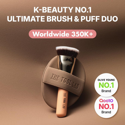THE TOOL LAB sponge close-up texture saves foundation and blends evenly