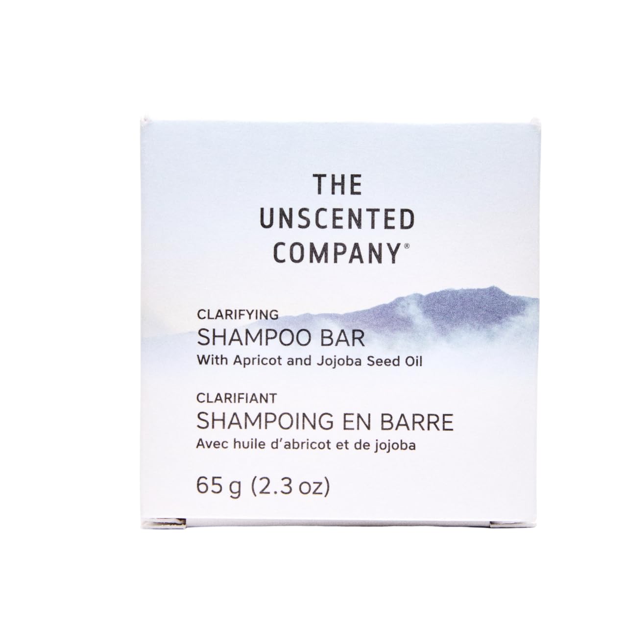 The Unscented Company front packaging showing clean bar and badge benefits