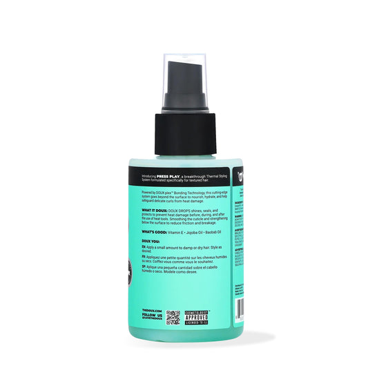 The Doux DOUX DROPS spray nozzle close-up for precise, even application benefit