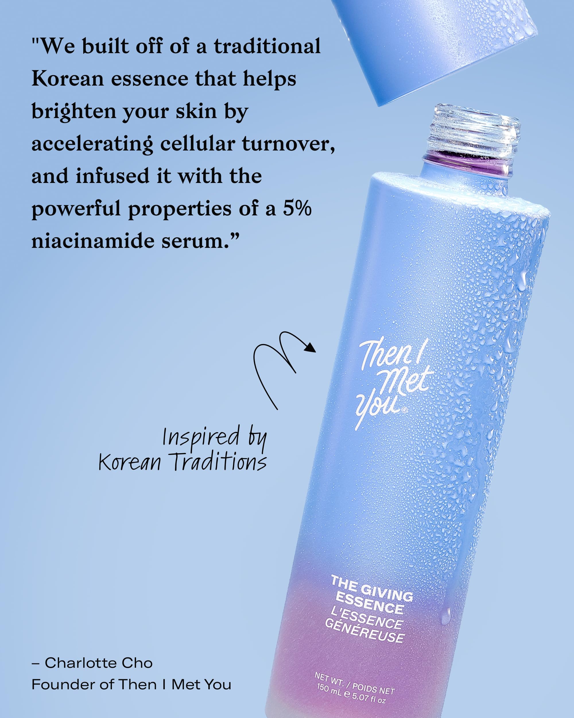 Then I Met You placed in skincare routine setting to show layering benefit