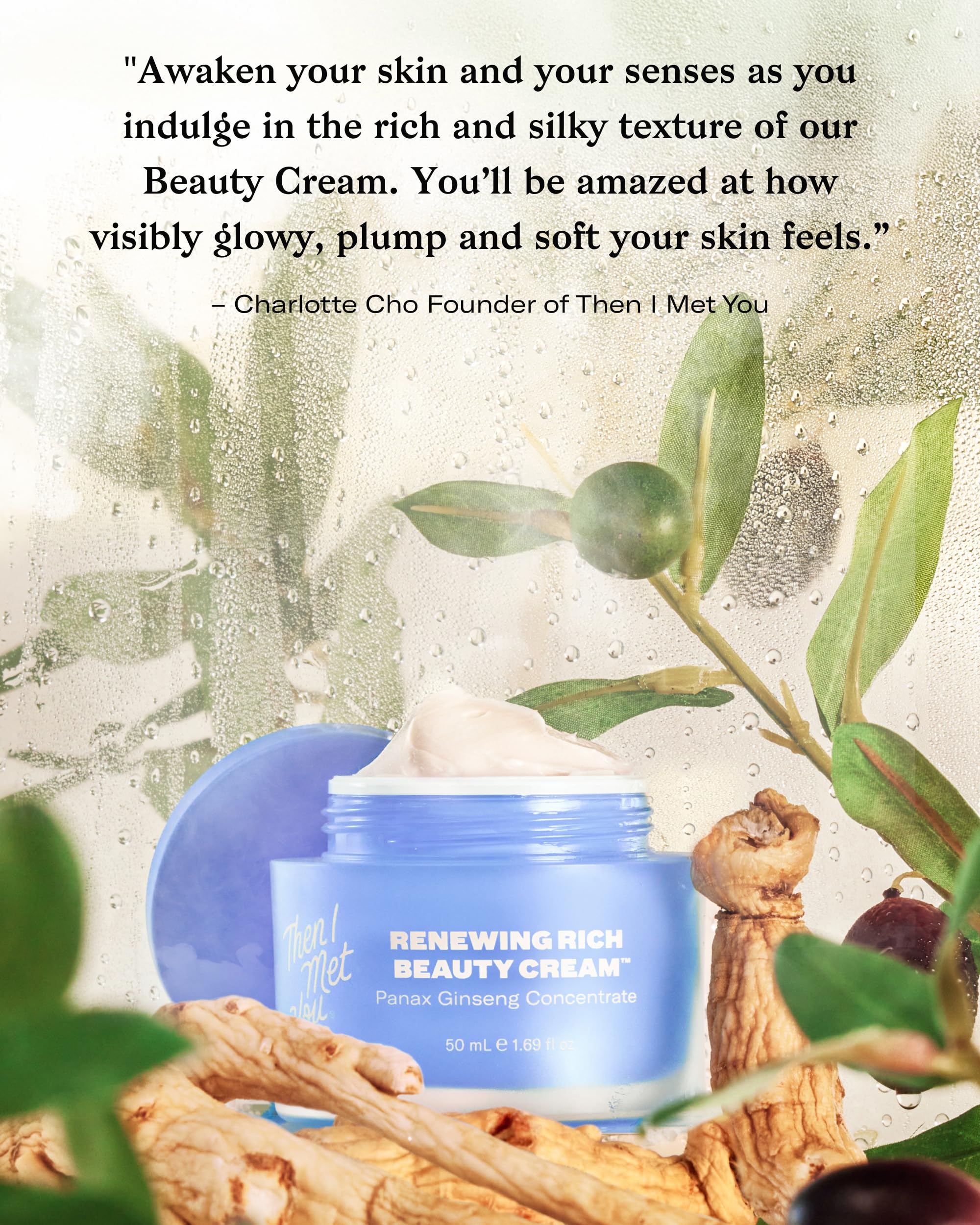 Then I Met You on bathroom shelf lifestyle shot showing clean-beauty aesthetic and shelf presence