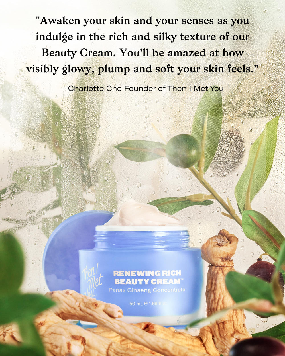 Then I Met You on bathroom shelf lifestyle shot showing clean-beauty aesthetic and shelf presence