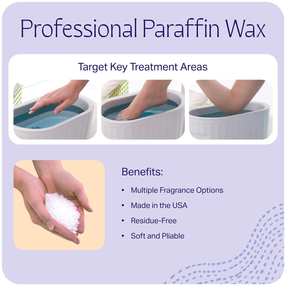 therabath melted wax in paraffin bath demonstrating even heat transfer