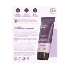 THERAPISPA back label close-up showing ingredient list and usage benefits