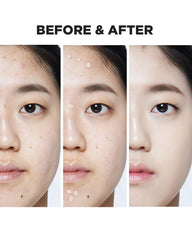 THESAEM concealer fingertip swatch demonstrating easy melting and precise application benefit
