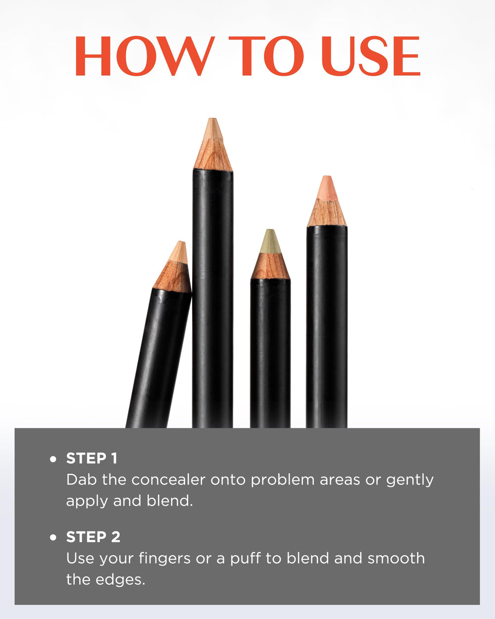 THESAEM targeting a small blemish with pencil for exact coverage
