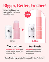 THESAEM eye stick open cap detail highlighting protective seal and freshness