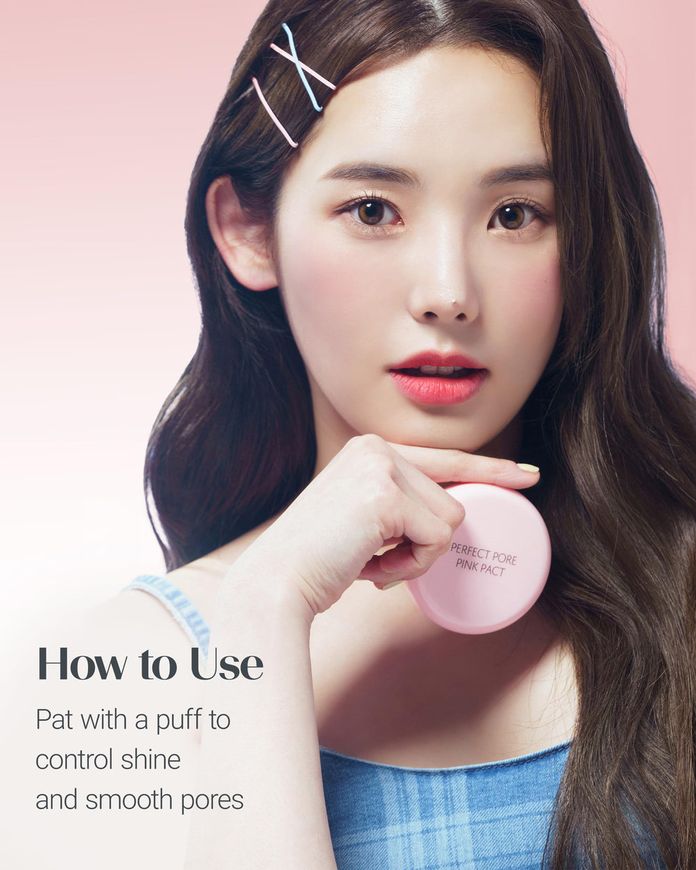THESAEM compact beside hand for scale, indicates portable 12g size