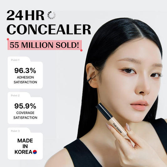 THESAEM sponge-tip applicator close-up for precise, mess-free application
