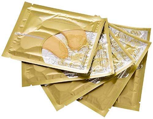 Theshiry eye mask texture close-up showing smooth gel and hydration