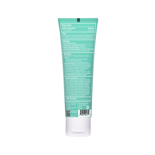 Think kids sunscreen nozzle close-up highlighting easy application