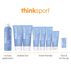 Thinksport label ingredients closeup highlighting clean formula benefit