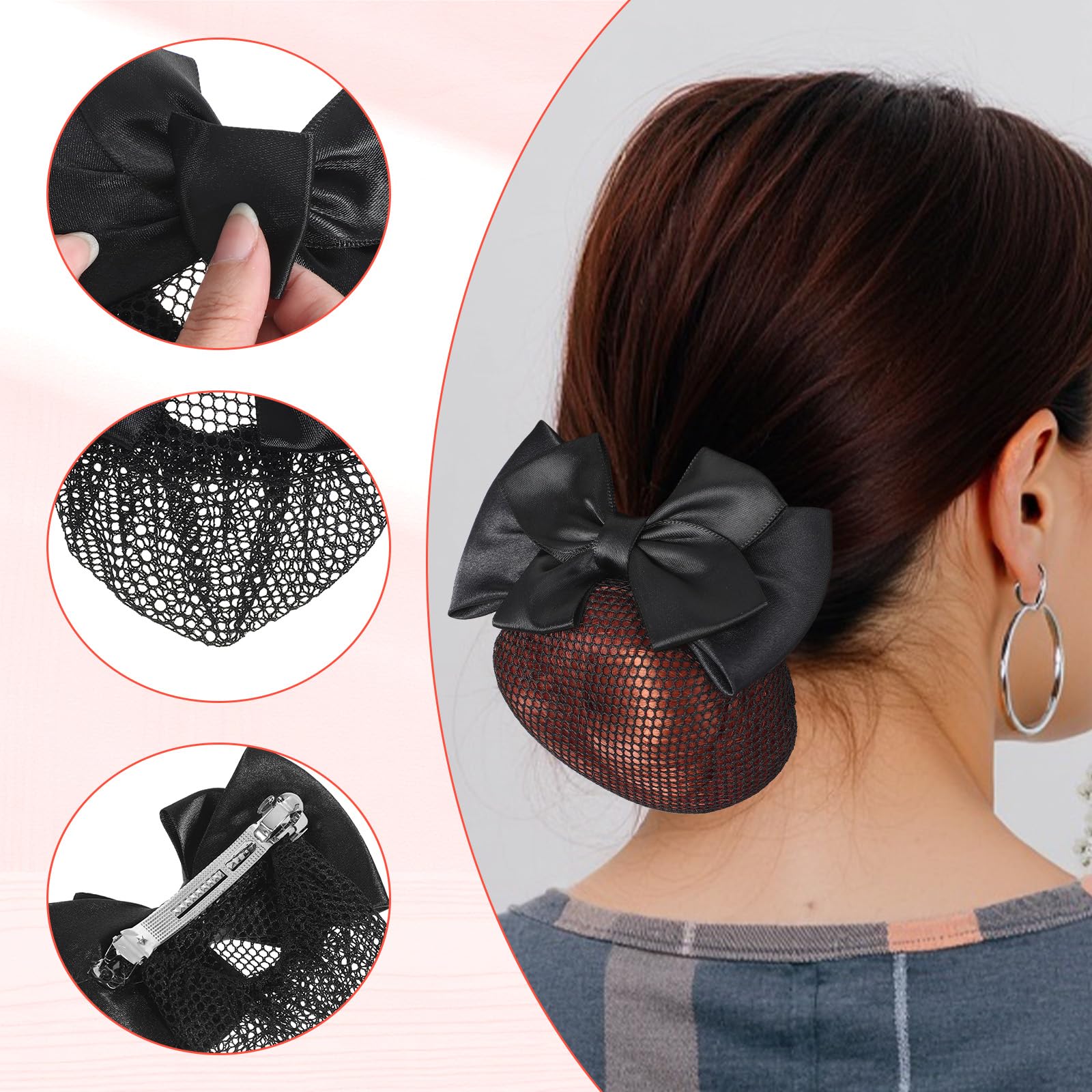 Thinp close-up of satin bow detail highlighting elegant finish