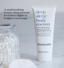 THISWORKS lotion texture swatch showing fast-absorbing hydration