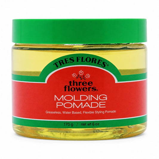 Three Flowers front packaging showing clean 6 oz tub and brand clarity