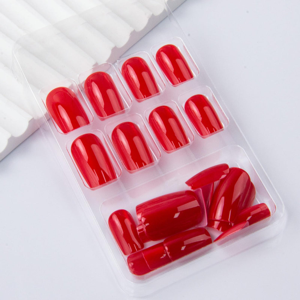 Thuoxde size comparison display with 12 different nail sizes to ensure a snug fit