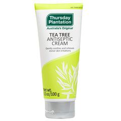 Thursday Plantation front packaging showing 3.5 oz tube and benefits