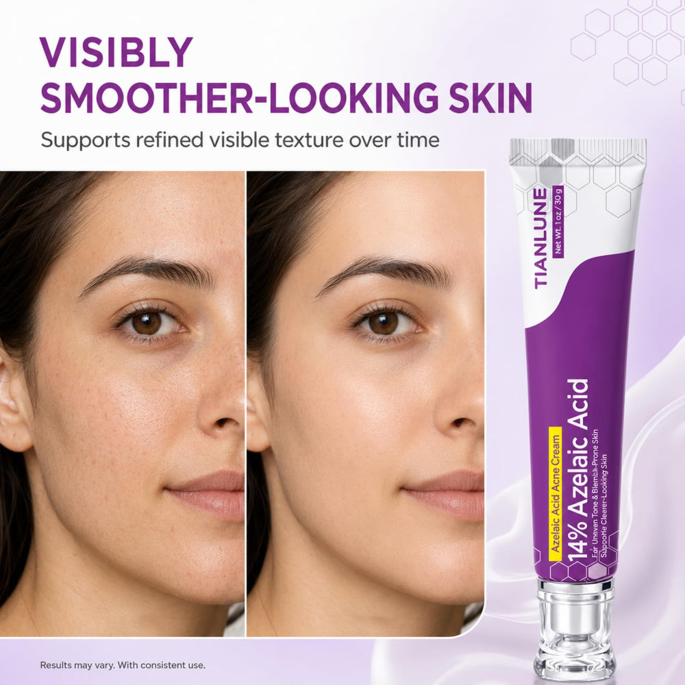 TIANLUNE gel-cream close-up demonstrating quick absorption benefit