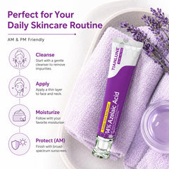 TIANLUNE in bathroom routine setting showing easy layering benefit