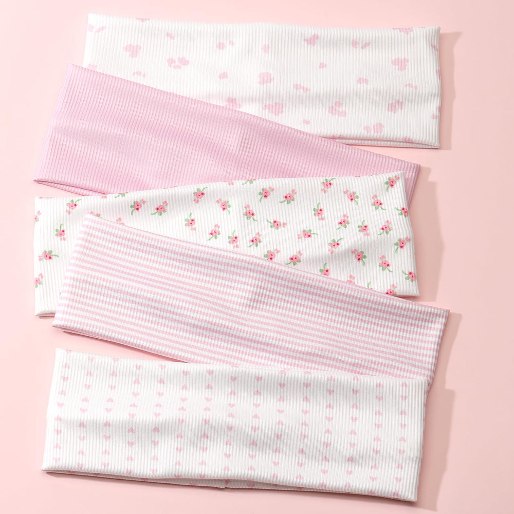 Tiefebene front packaging showing five floral headbands and easy gifting benefit