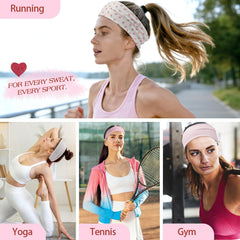 Tiefebene stacked headbands showing color variety for outfit matching