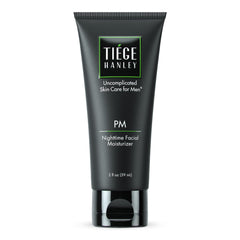 Tiege Hanley front packaging showing bottle and label with clear benefits