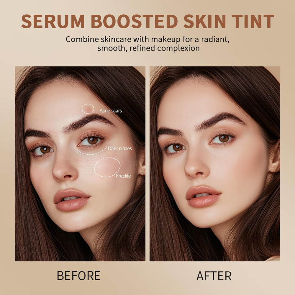 Tiejdhr stick applying cheek demonstrating precise concealment and natural look