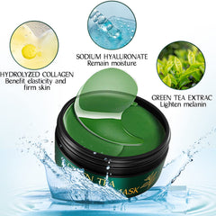 Tiepetly close-up texture of hydrogel patch demonstrating smooth hydration delivery