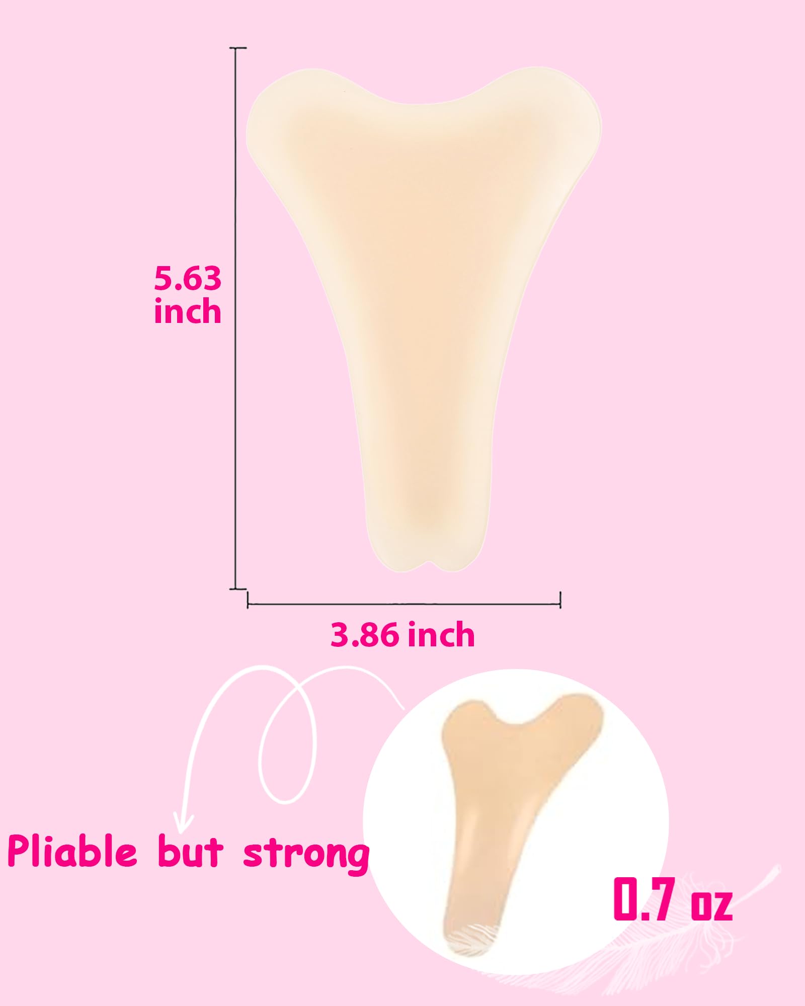 Tifesoo insert held in hand showing size and easy portability