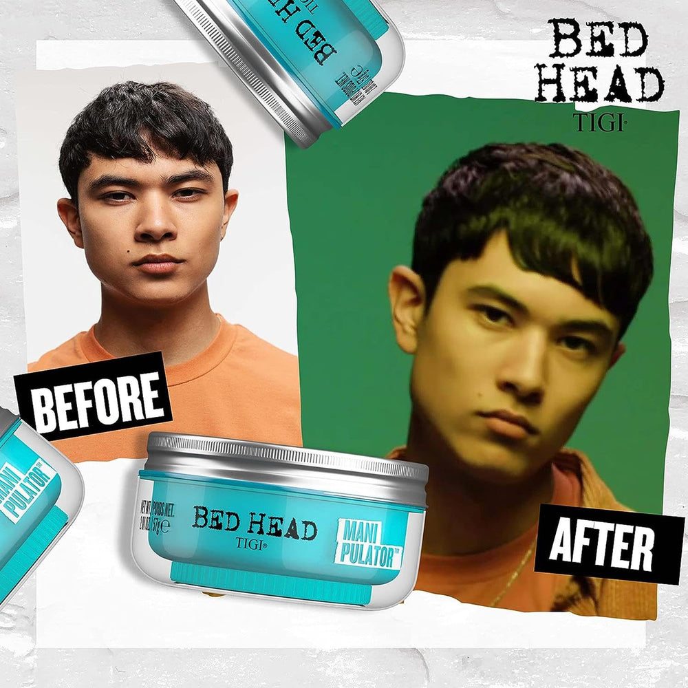 TIGI Bed Head label close-up highlighting ingredient list