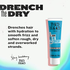 TIGI Bed Head travel conditioner back label details for ingredient clarity