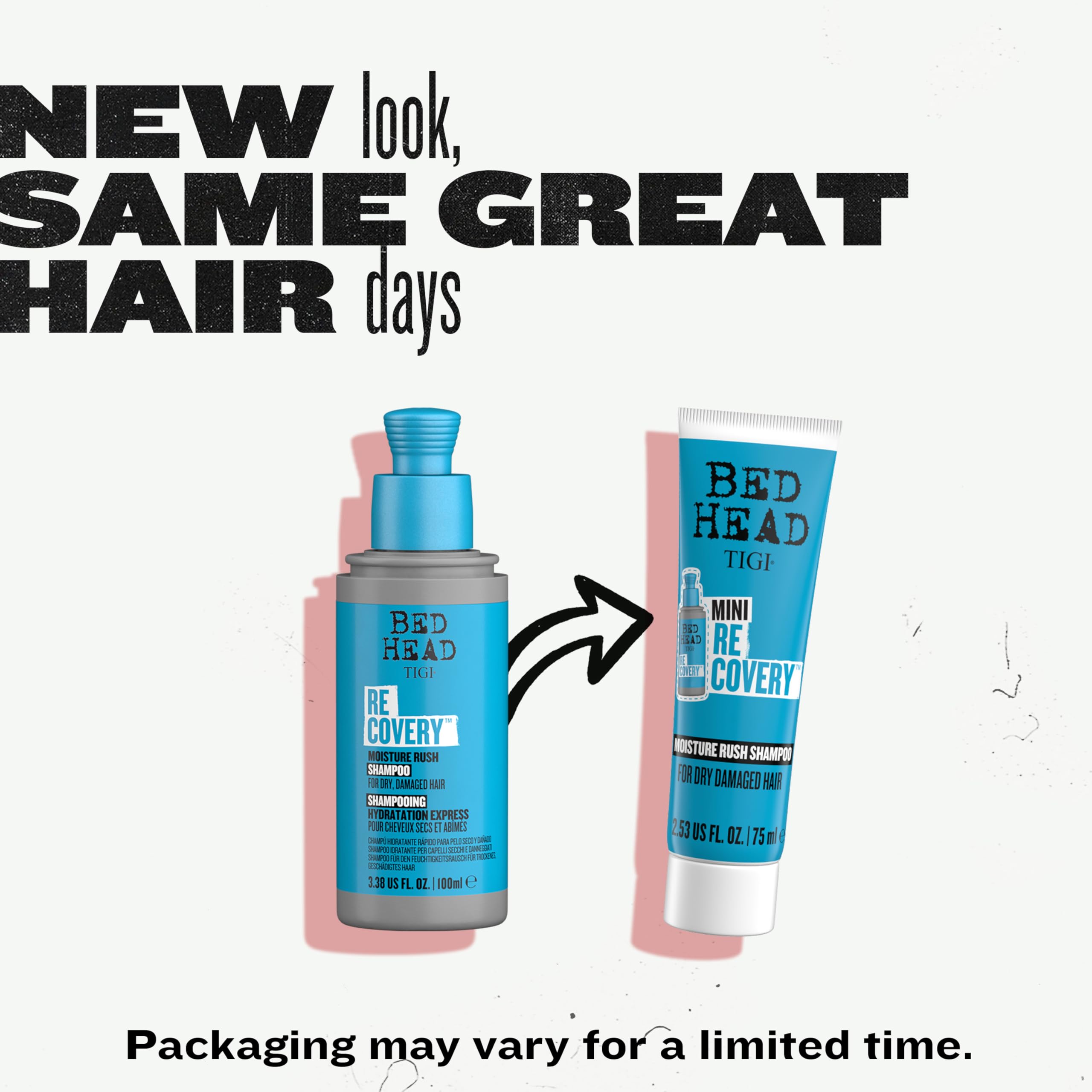 TIGI Bed Head shampoo lather texture close-up showing rich foam for effective cleansing