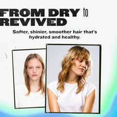TIGI Bed Head shampoo with resurrection plant image illustrating moisture-retention ingredient benefit