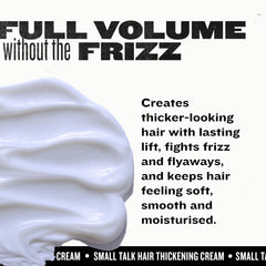 TIGI Bed Head styled hair after use showing fuller-looking volume