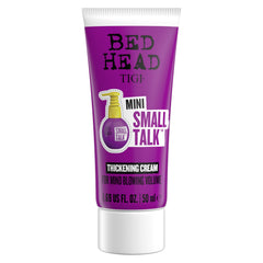 TIGI Bed Head small travel tube front packaging showing portability benefit